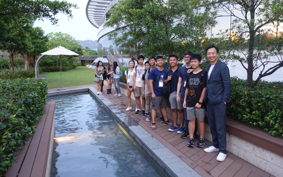 Visit to T-Park, Hong Kongs sludge to energy power station with participants of Cybertecture Academy 2017